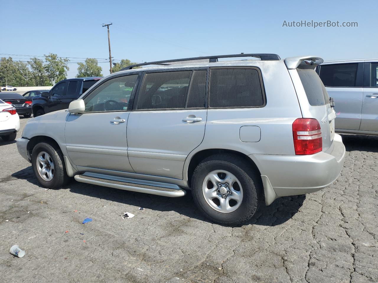 2002 Toyota Highlander  Silver vin: JTEGD21A720028737