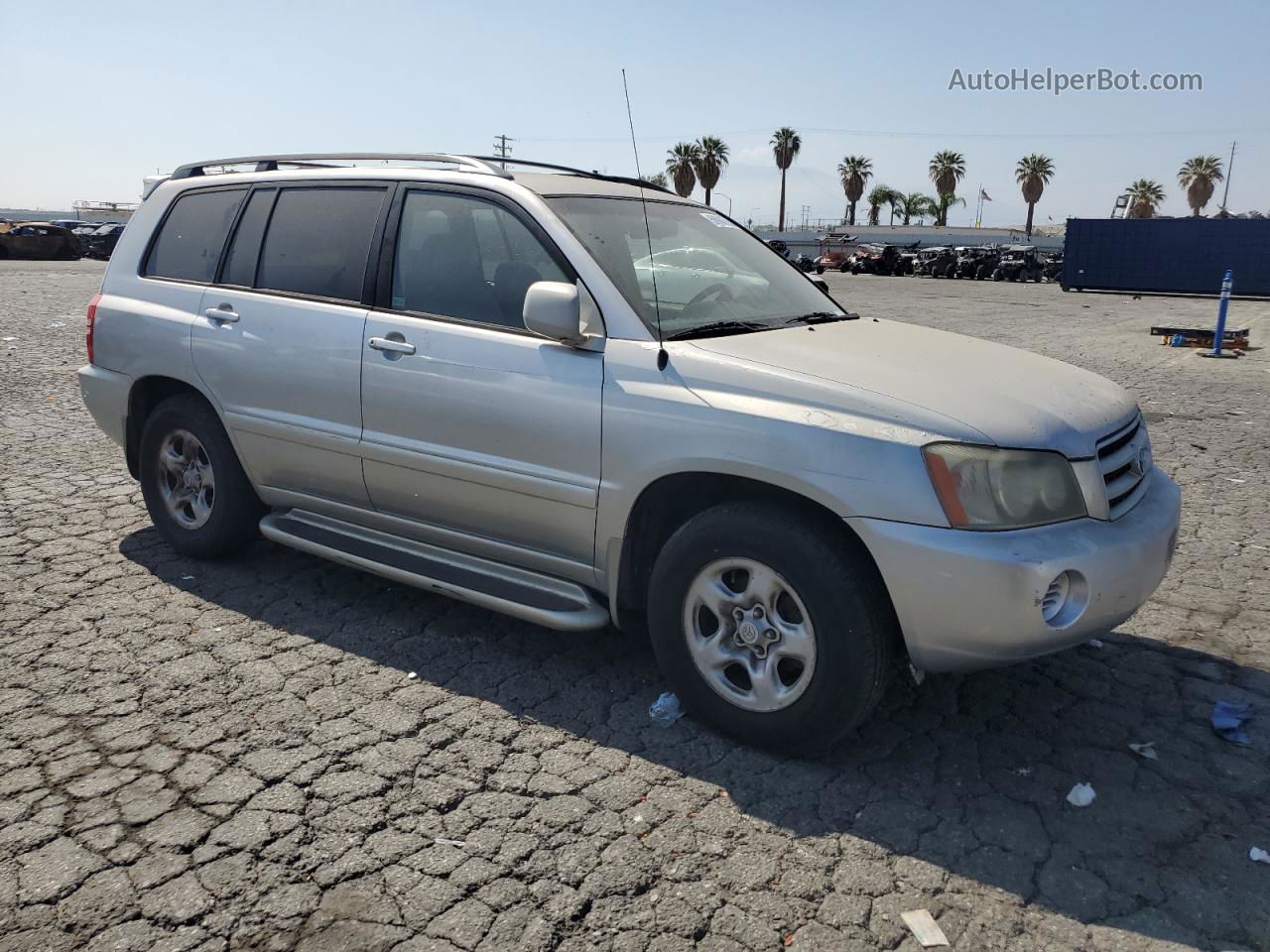 2002 Toyota Highlander  Silver vin: JTEGD21A720028737