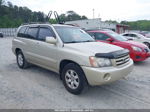 2002 Toyota Highlander   Gold vin: JTEGD21AX20029817