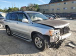 2002 Toyota Highlander  Silver vin: JTEGD21AX20030806