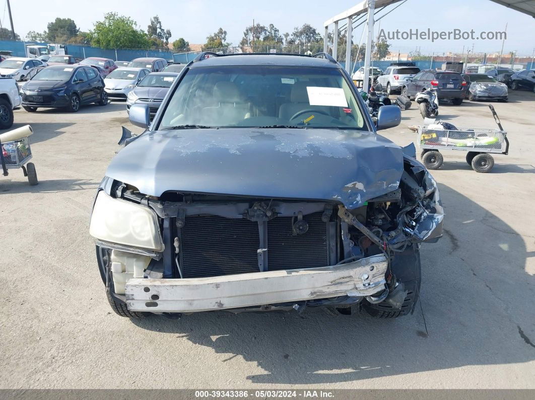 2002 Toyota Highlander Limited V6 Gray vin: JTEGF21A120051005