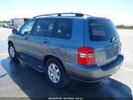 2002 Toyota Highlander V6 Light Blue vin: JTEGF21A120067950