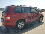 2002 Toyota Highlander Limited Red vin: JTEGF21A420042556