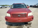 2002 Toyota Highlander Limited Красный vin: JTEGF21A420042556