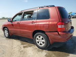 2002 Toyota Highlander Limited Red vin: JTEGF21A420042556