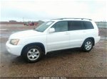 2002 Toyota Highlander V6 White vin: JTEGF21A820047257