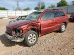 2002 Toyota Highlander Limited Maroon vin: JTEGF21A920062995