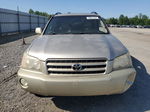 2002 Toyota Highlander Limited Gold vin: JTEGF21AX20062262