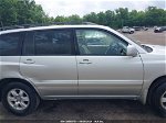 2002 Toyota Highlander Limited V6 Silver vin: JTEGF21AX20066084