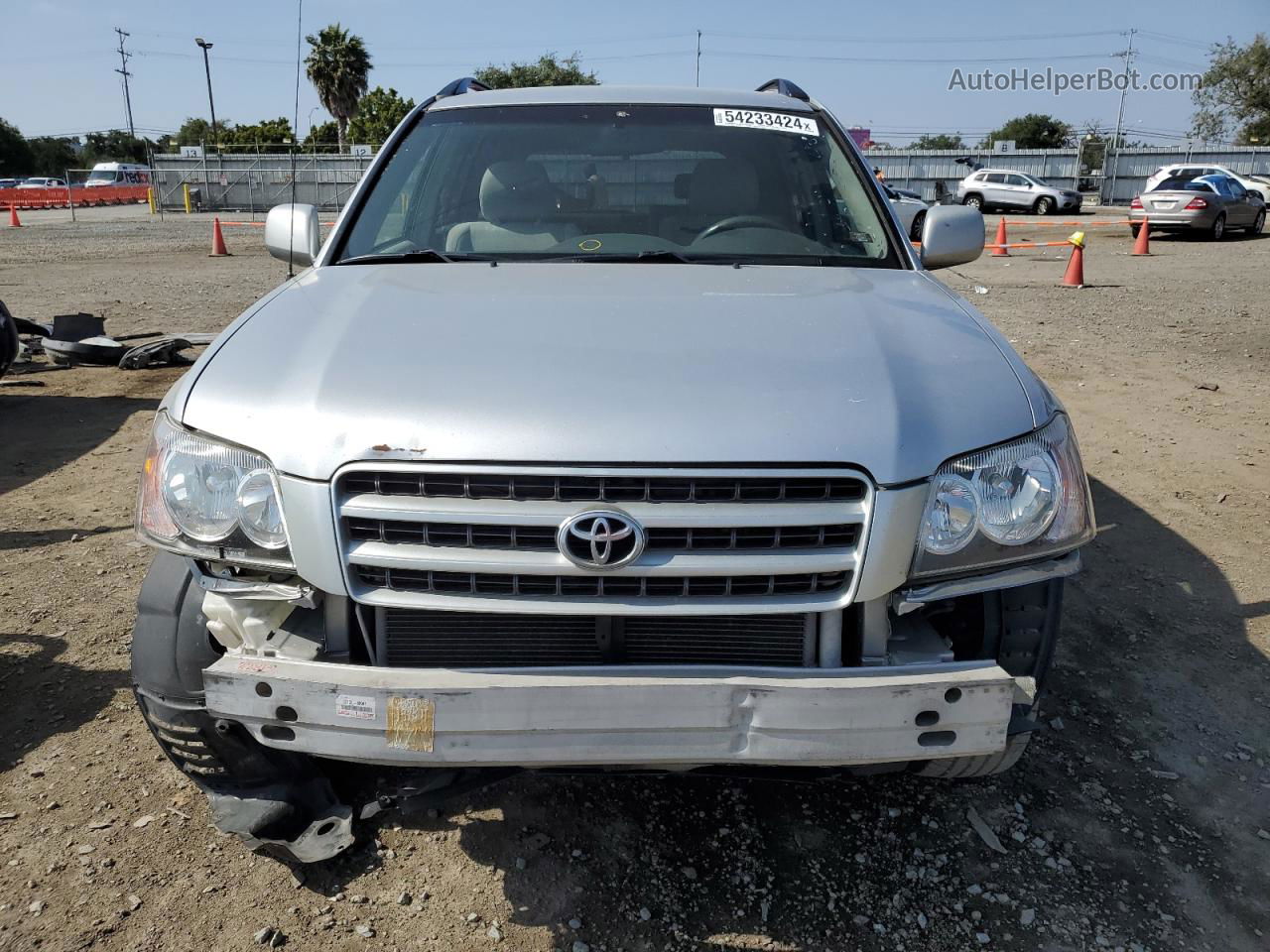 2002 Toyota Highlander Limited Gray vin: JTEGF21AX20071124