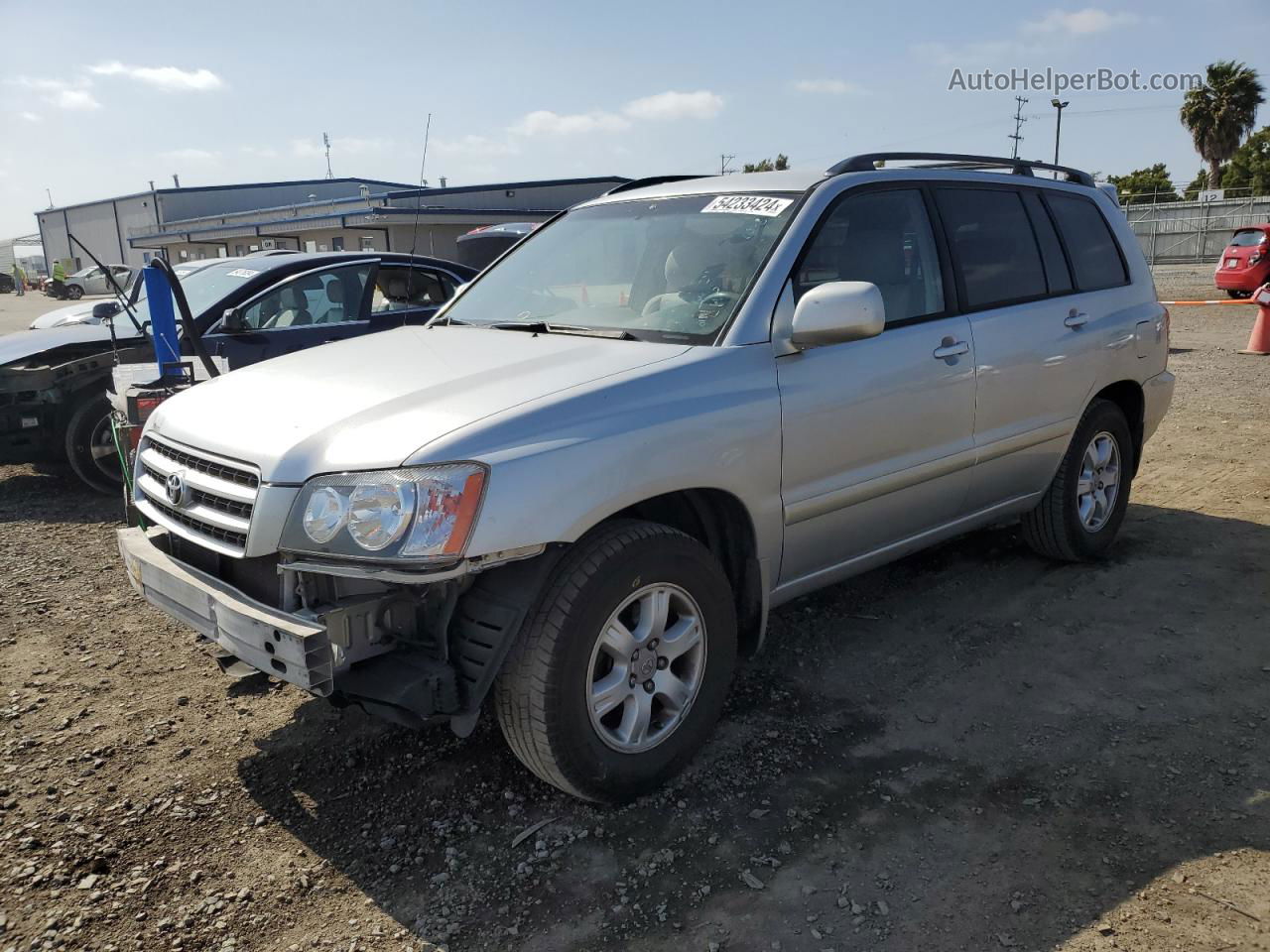 2002 Toyota Highlander Limited Gray vin: JTEGF21AX20071124