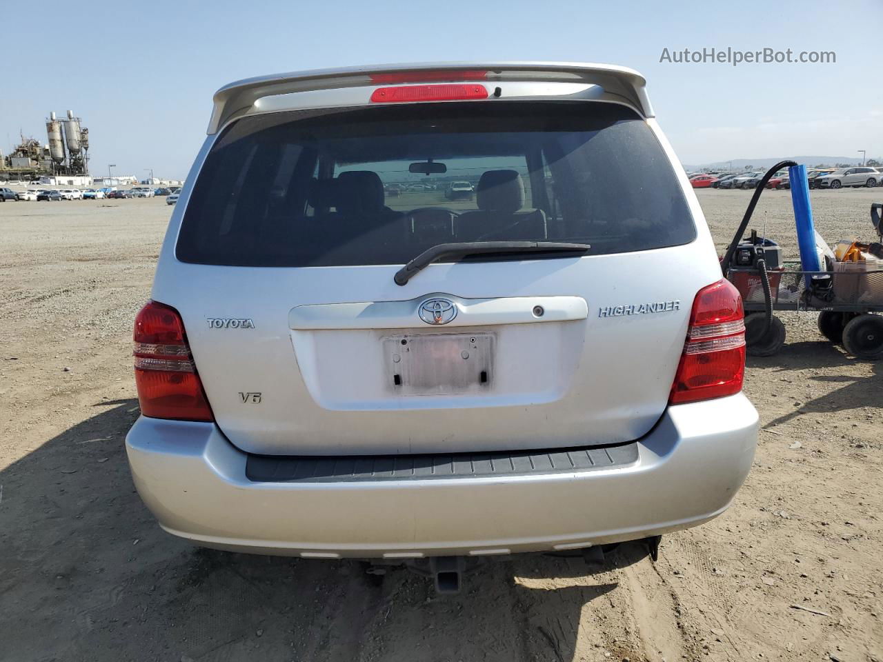 2002 Toyota Highlander Limited Gray vin: JTEGF21AX20071124