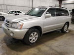 2002 Toyota Highlander  Silver vin: JTEHD21A320012362