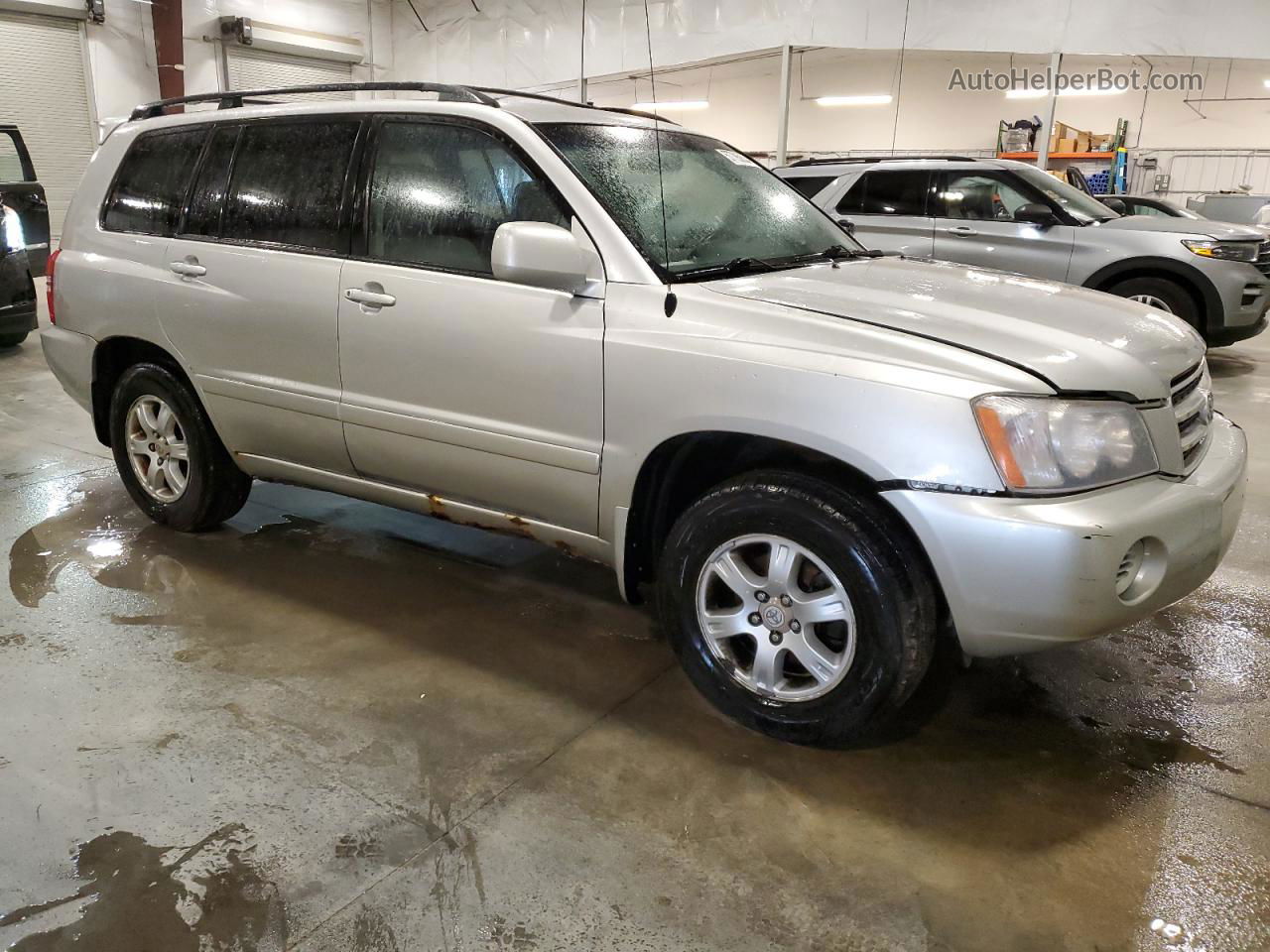 2002 Toyota Highlander  Silver vin: JTEHD21A320012362