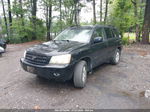 2002 Toyota Highlander V6 Black vin: JTEHF21A020058368