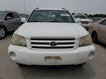 2002 Toyota Highlander Limited White vin: JTEHF21A020087319