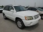 2002 Toyota Highlander Limited White vin: JTEHF21A020087319