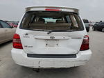 2002 Toyota Highlander Limited White vin: JTEHF21A020087319