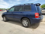 2002 Toyota Highlander Limited Синий vin: JTEHF21A220087239