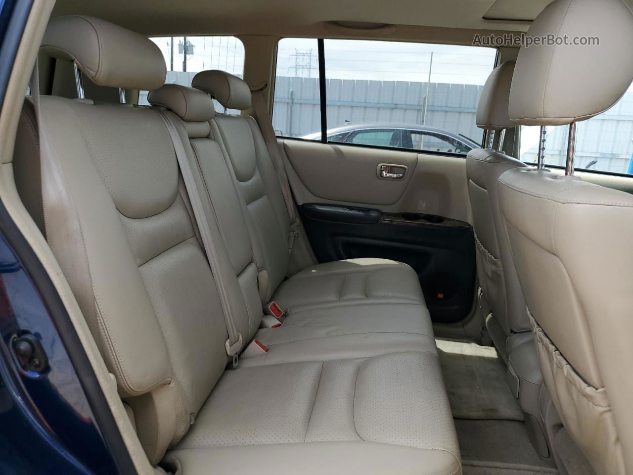 2002 Toyota Highlander Limited Синий vin: JTEHF21A220087239