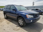 2002 Toyota Highlander Limited Blue vin: JTEHF21A220087239