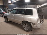 2002 Toyota Highlander V6 Silver vin: JTEHF21A220090688