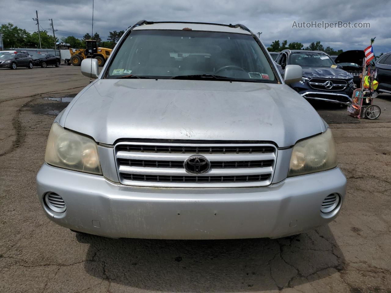 2002 Toyota Highlander Limited Gray vin: JTEHF21A520082813