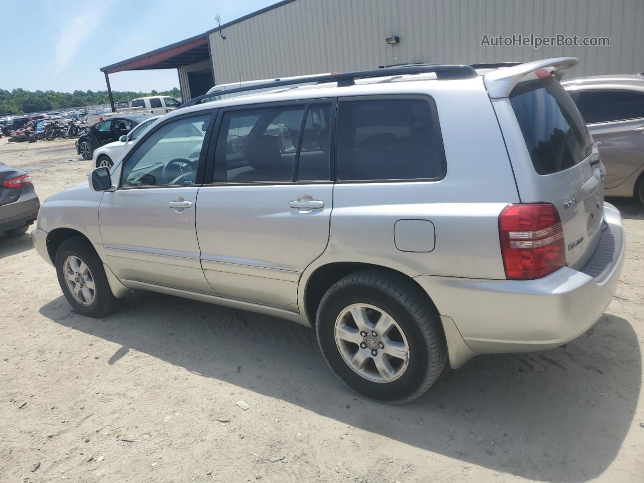 2002 Toyota Highlander Limited Серебряный vin: JTEHF21A620049142