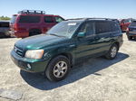 2002 Toyota Highlander Limited Зеленый vin: JTEHF21A620078673