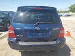 2002 Toyota Highlander Limited Blue vin: JTEHF21A720061297