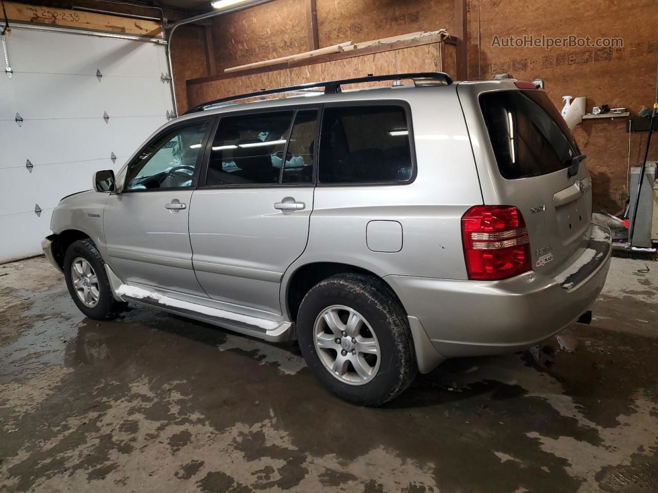 2002 Toyota Highlander Limited Silver vin: JTEHF21A820083440