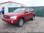 2002 Toyota Highlander Limited V6 Red vin: JTEHF21A920058711