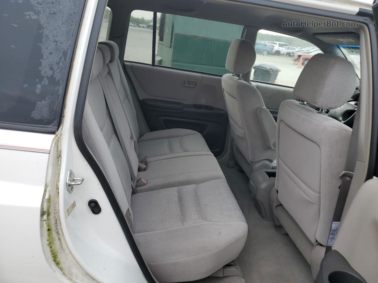 2002 Toyota Highlander Limited Белый vin: JTEHF21AX20048169