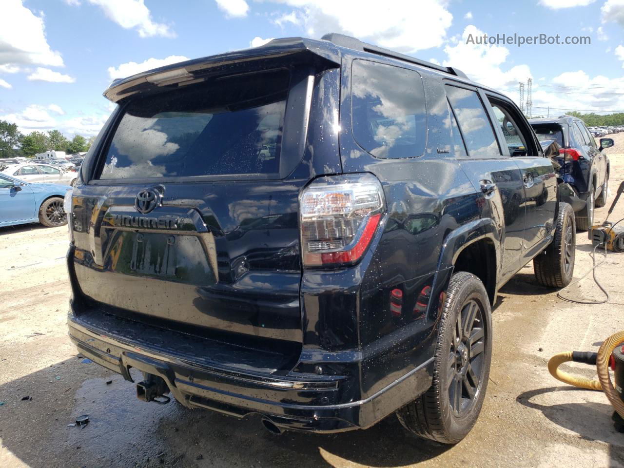 2021 Toyota 4runner Night Shade Blue vin: JTEJU5JR6M5968997