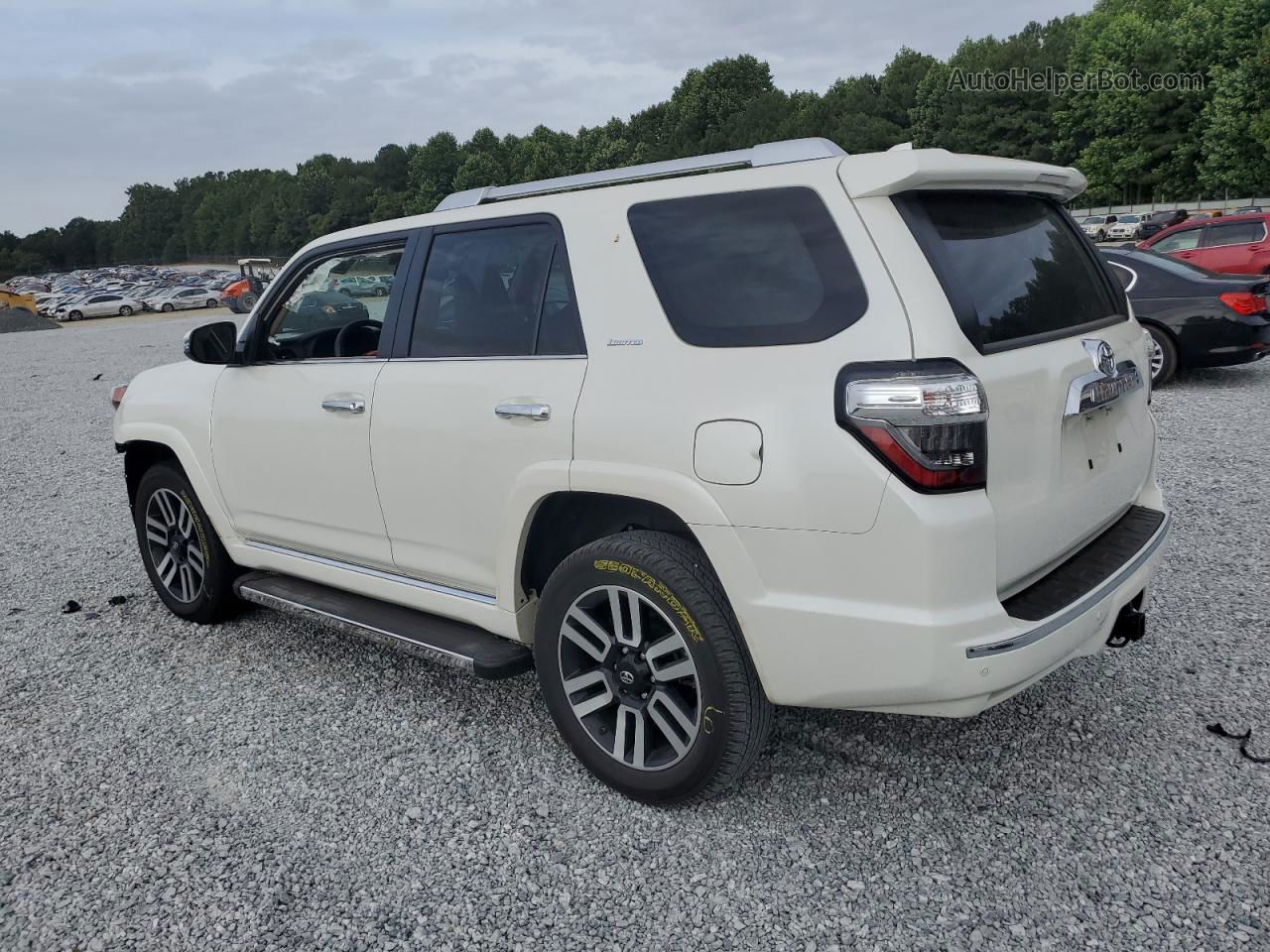 2021 Toyota 4runner Trail Белый vin: JTEKU5JR0M5970345