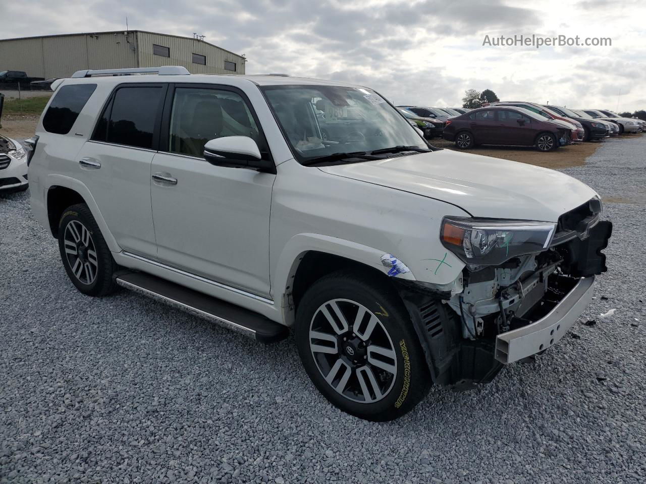 2021 Toyota 4runner Trail White vin: JTEKU5JR0M5970345