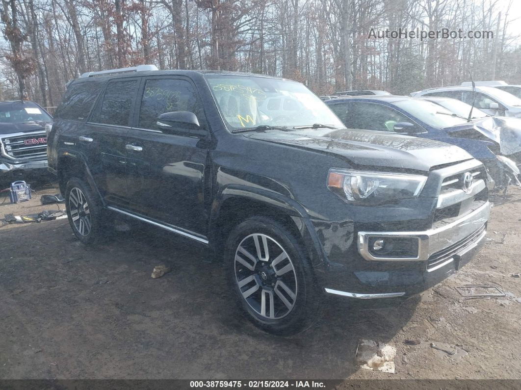 2021 Toyota 4runner Limited Black vin: JTEKU5JR1M5869122