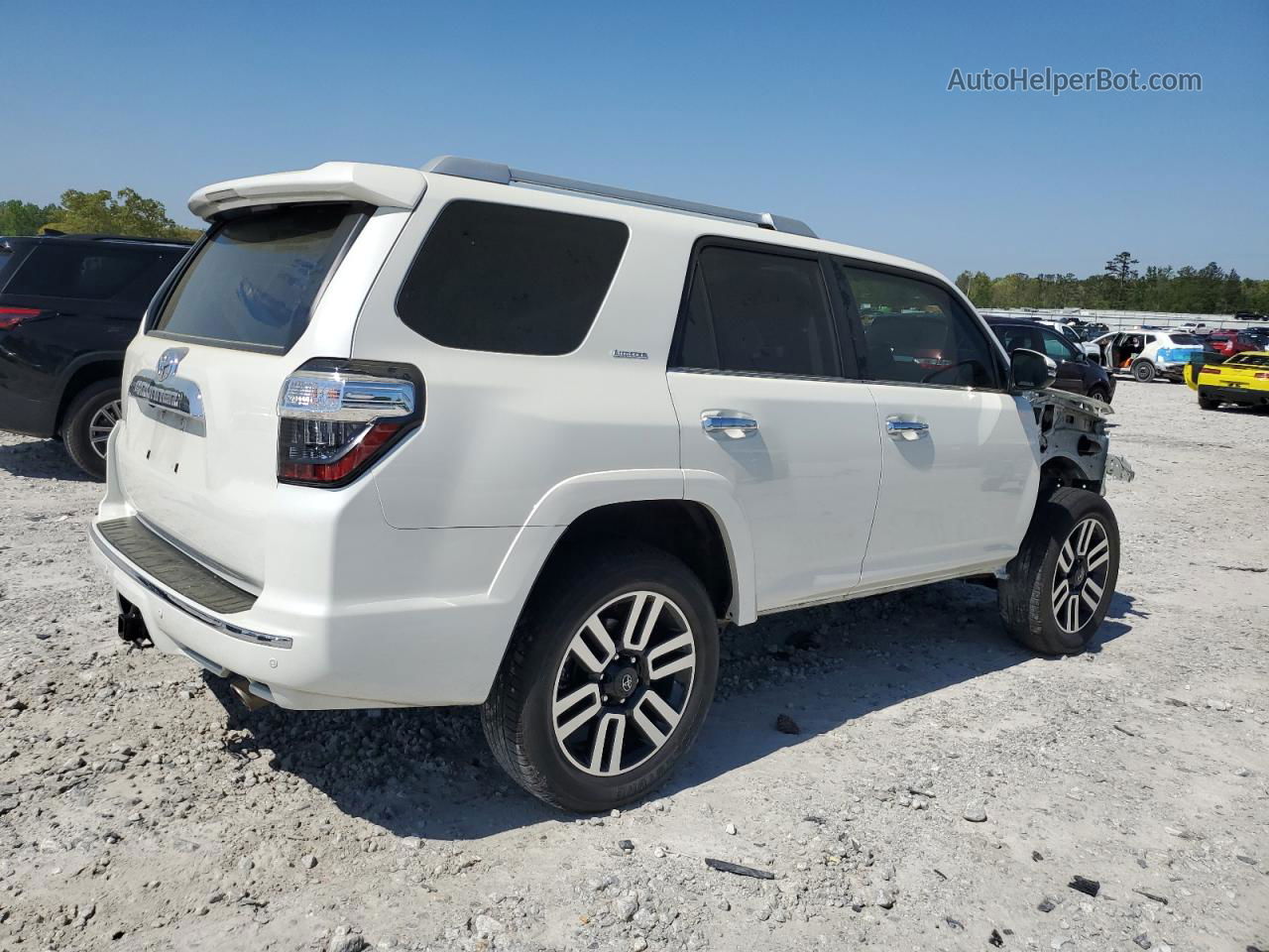 2021 Toyota 4runner Trail White vin: JTEKU5JR3M5917414