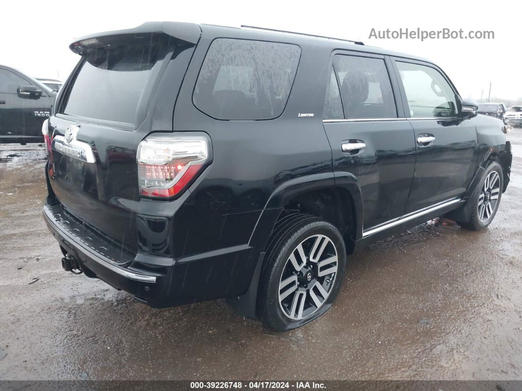 2021 Toyota 4runner Limited Black vin: JTEKU5JR3M5953054