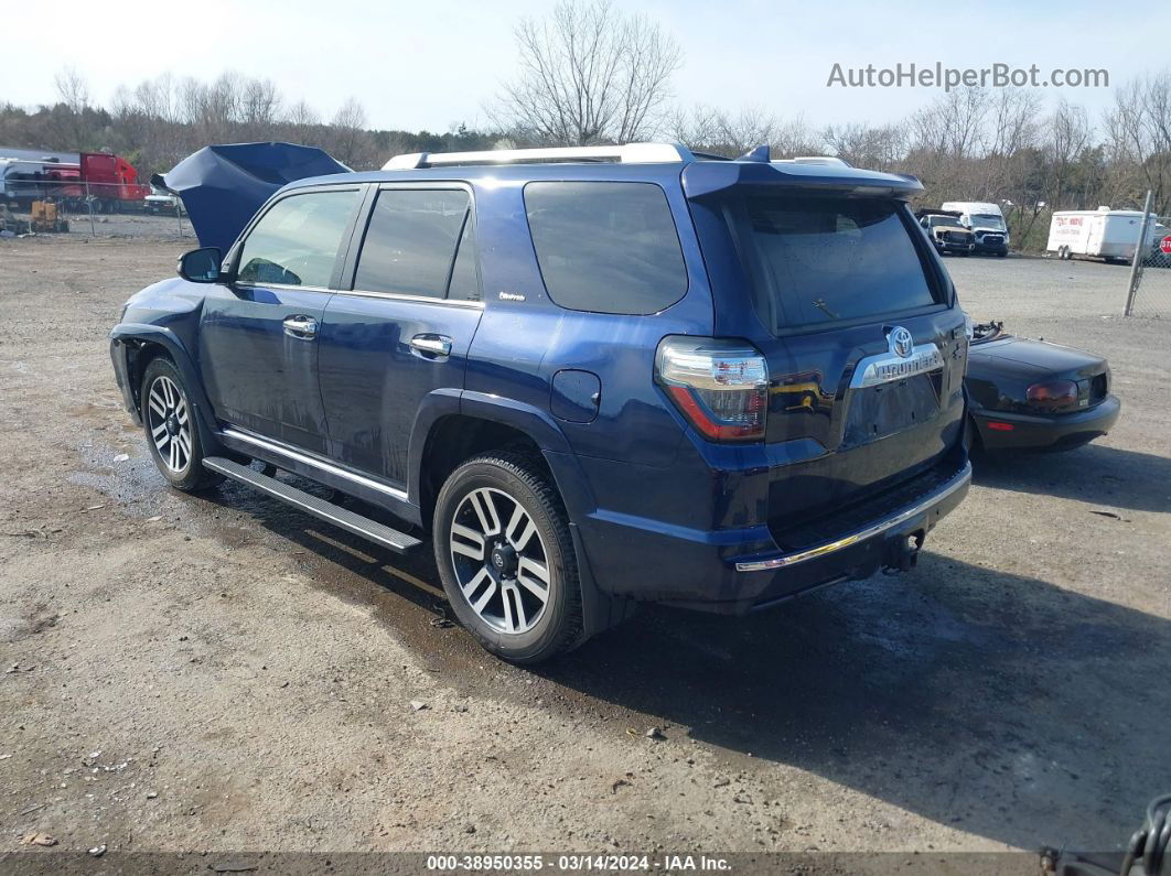 2021 Toyota 4runner Limited Blue vin: JTEKU5JR5M5942119