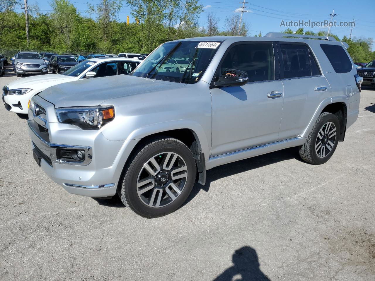 2021 Toyota 4runner Trail Gray vin: JTEKU5JR7M5859680