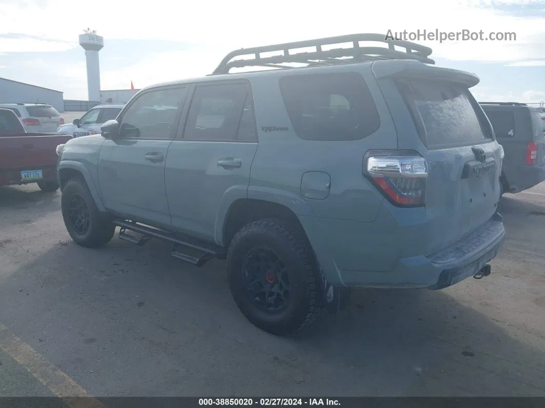 2021 Toyota 4runner Trd Pro Gray vin: JTELU5JR1M5943935