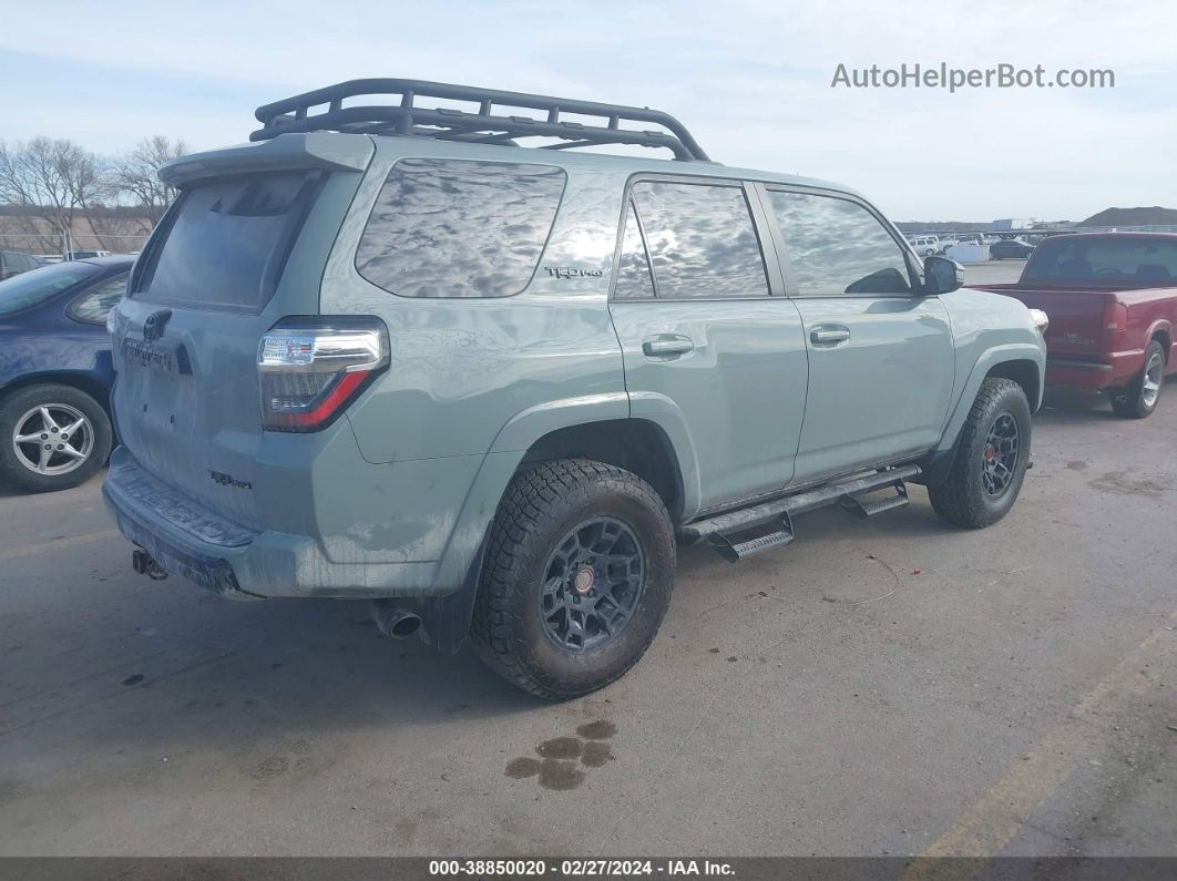 2021 Toyota 4runner Trd Pro Gray vin: JTELU5JR1M5943935