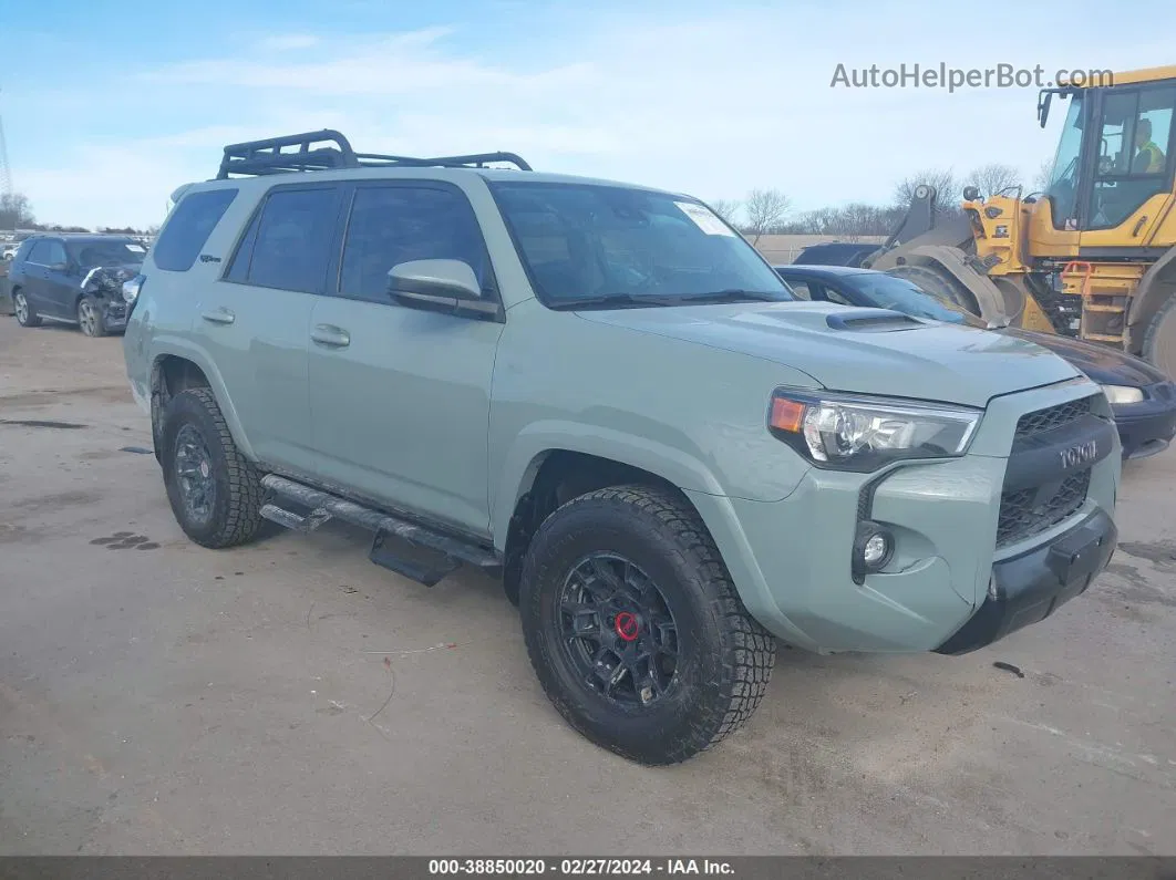 2021 Toyota 4runner Trd Pro Gray vin: JTELU5JR1M5943935