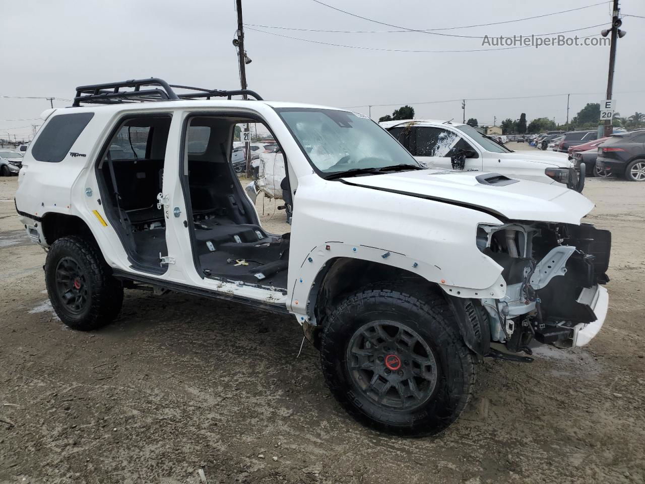 2021 Toyota 4runner Venture White vin: JTELU5JRXM5840593