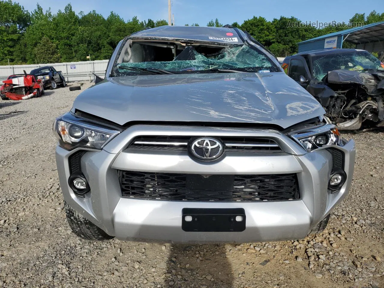 2021 Toyota 4runner Sr5/sr5 Premium Silver vin: JTEMU5JR0M5937211