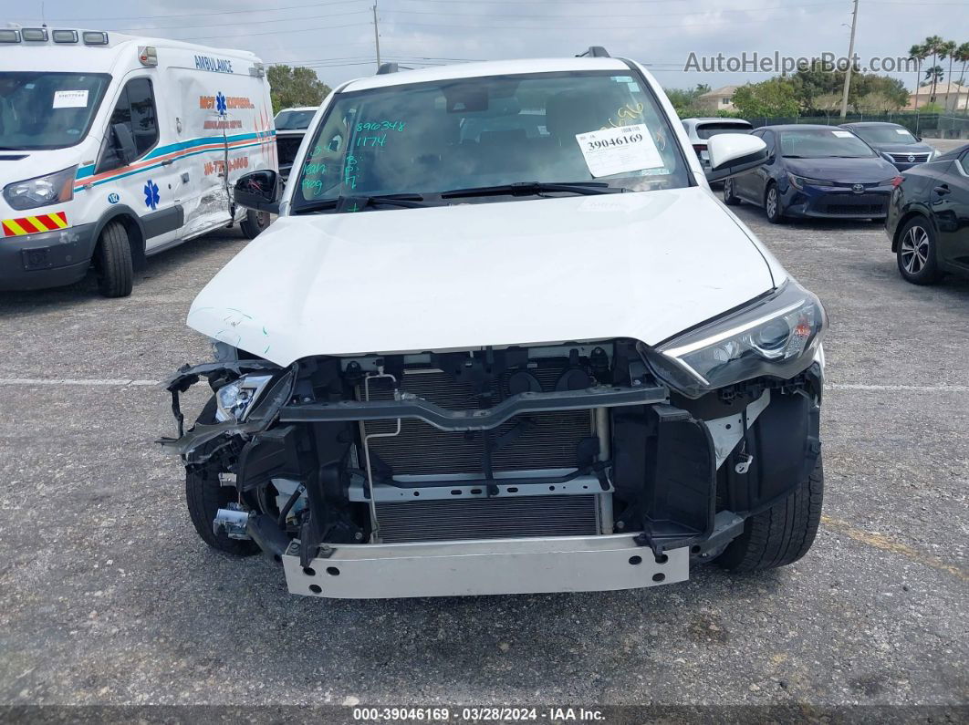 2021 Toyota 4runner Sr5 White vin: JTEMU5JR4M5935932