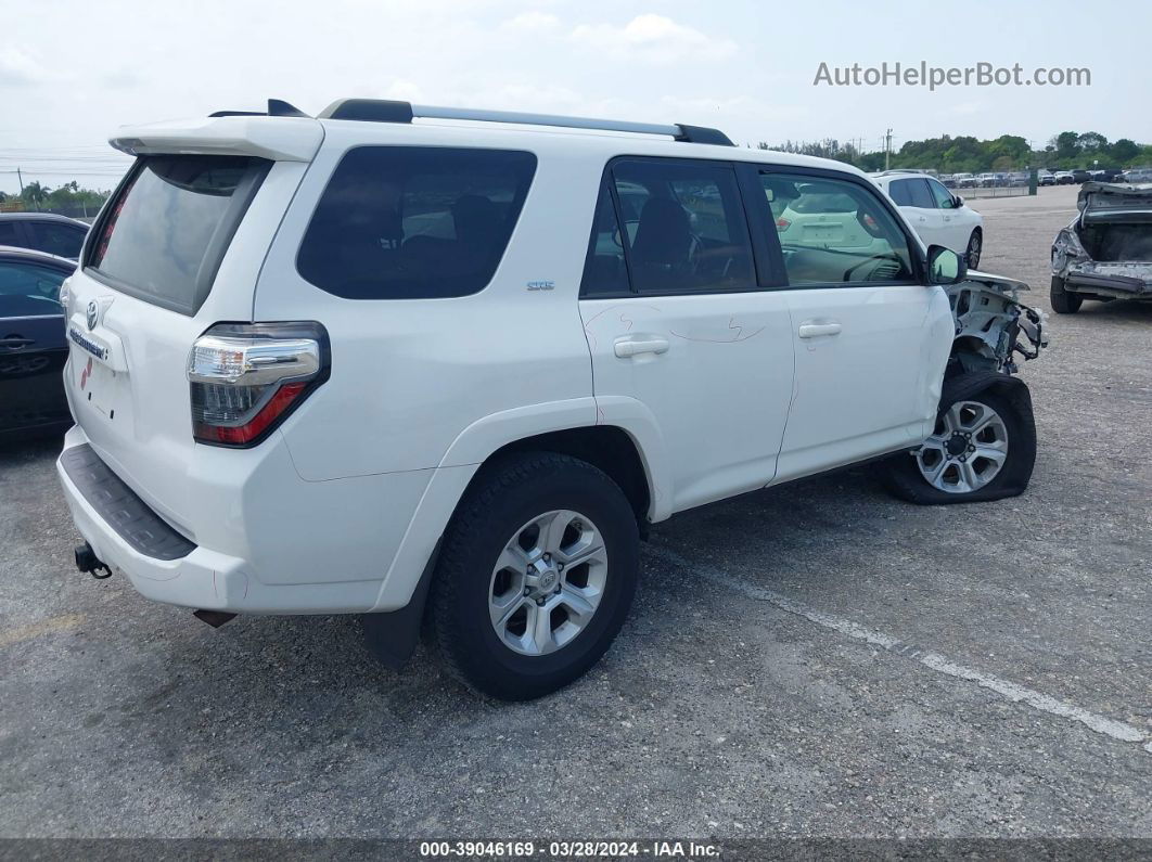 2021 Toyota 4runner Sr5 White vin: JTEMU5JR4M5935932