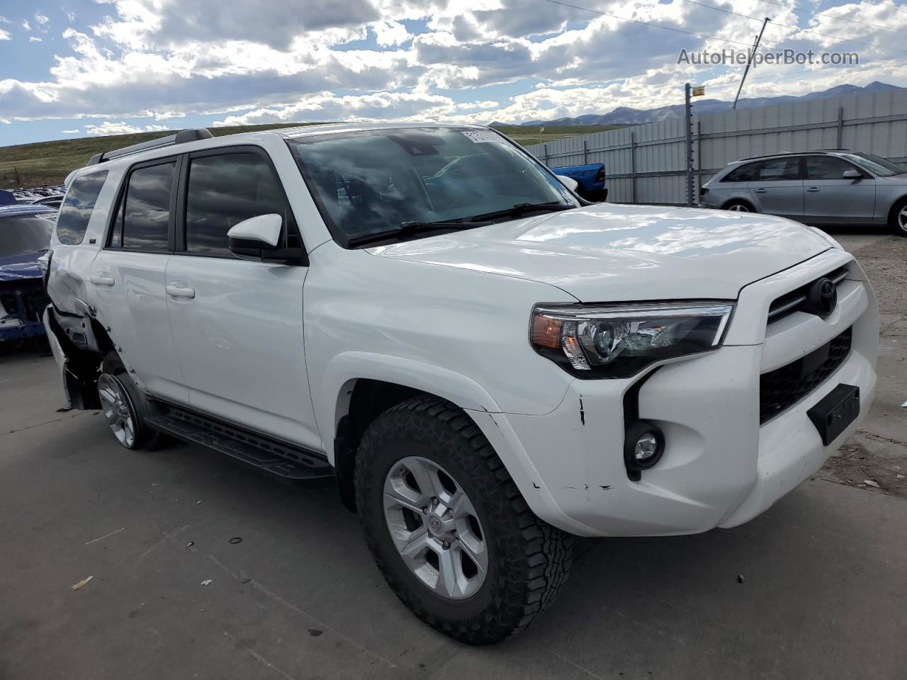 2021 Toyota 4runner Sr5/sr5 Premium White vin: JTEMU5JR5M5846998