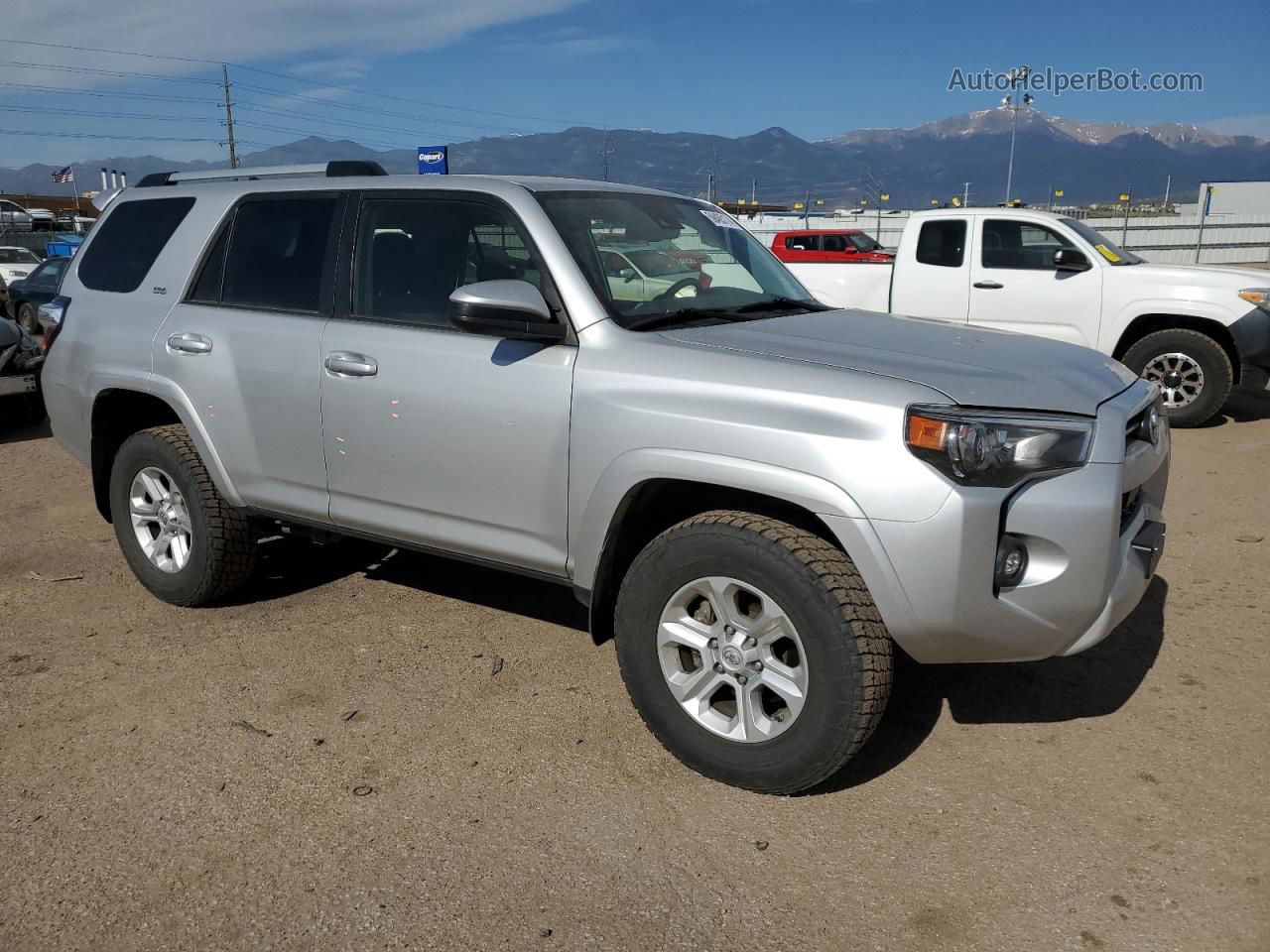 2021 Toyota 4runner Sr5/sr5 Premium Silver vin: JTEMU5JR7M5910300